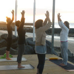 Yoga am Strand